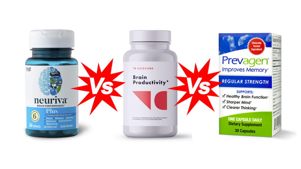 NooCube vs Neuriva vs Prevagen Review by Nootropics Doctor